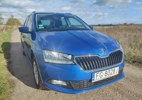 Skoda Fabia cena 37900 przebieg: 179500, rok produkcji 2019 z Słubice małe 326